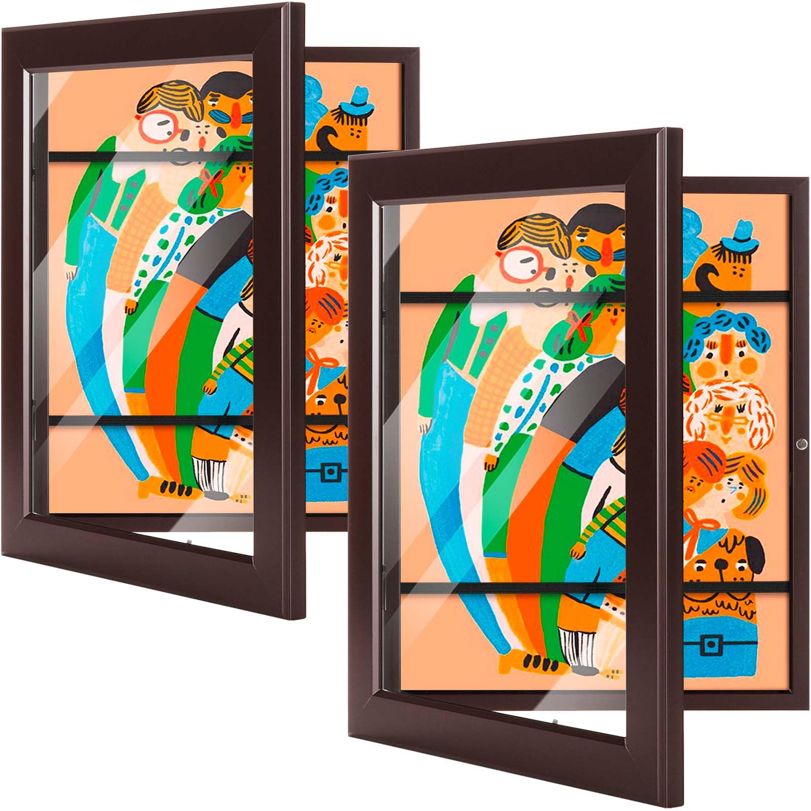 Amazon.com: WUIRCCX 8.5x11 Kids Art frame,Front Opening with